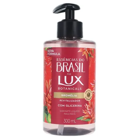 Sabonete Líquido Lux Botanicals Mão Revit Oleo de Bromélia Cop Pump 300Ml 360-0