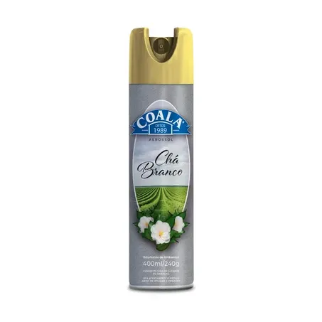 Odorizante aero coala cha branco 400ml