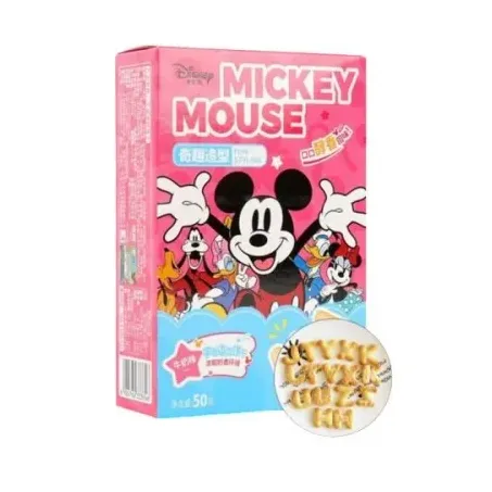 Biscoito Disney 50g Letras Leite