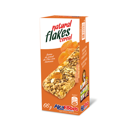 BARRA DE CEREAL ALCA FOODS COM CHIA E DAMASCO 66G