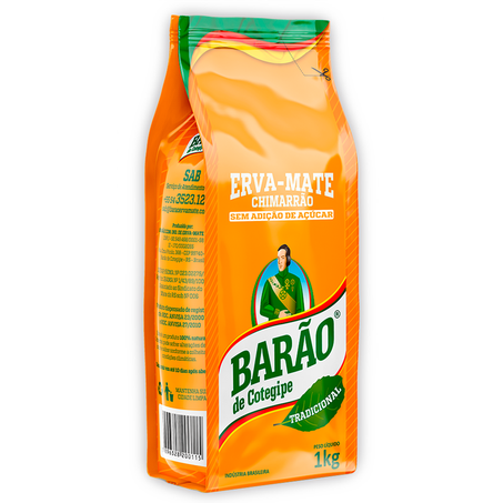 ERVA MATE BARÃO TRADICIONAL LAMINADA 1KG