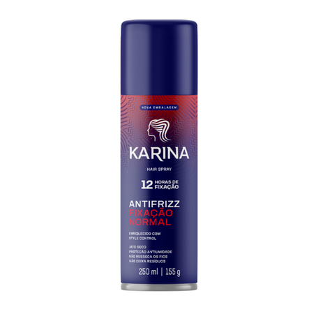 FIXADOR CABELO KARINA NORMAL 250ML
