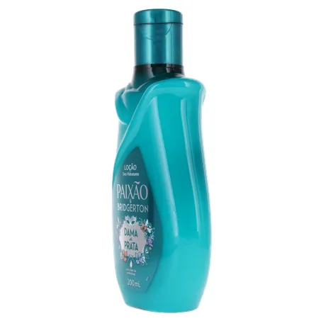 LOÇÃO HIDRATANTE CORPORAL PAIXÃO BRIDGERTON DAMA DE PRATA C/ÓLEOS DE AMÊNDOAS 200ML 360-6