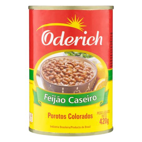 FEIJÃO CASEIRO EM CONSERVA ODERICH