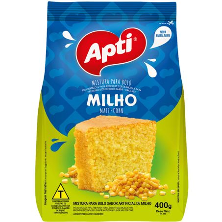 Mistura para bolo apti 400g milho