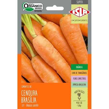 Semente de cenoura brasilia Isla