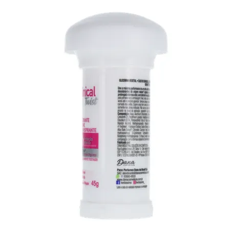 DESODORANTE EM CREME HERBÍSSIMO TWIST CLINICAL ROSA PROTEÇÃO INTENSA STICK 45G 360-9