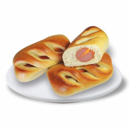 LANCHE DOGUINHO SALSICHA E QUEIJO BREAD KING UN