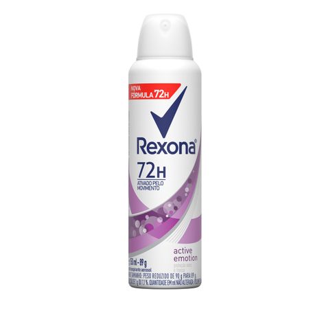 DESODORANTE AEROSSOL ACTIVE EMOTION REXONA