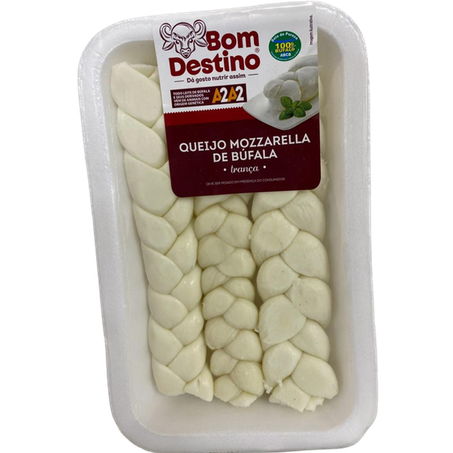 Queijo b.destino bufala mozz tranca 350g