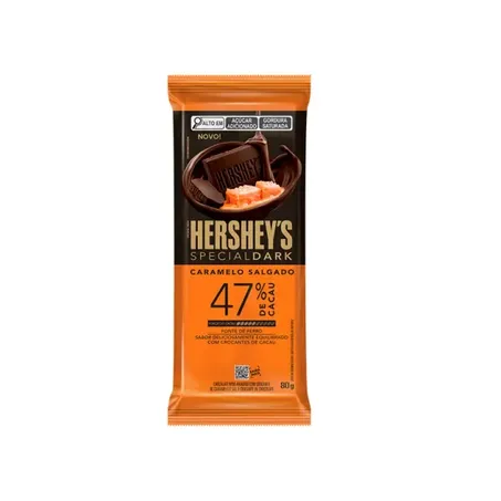 Chocolate Hershey's Special Dark 47% Caramelo Salgado 80g