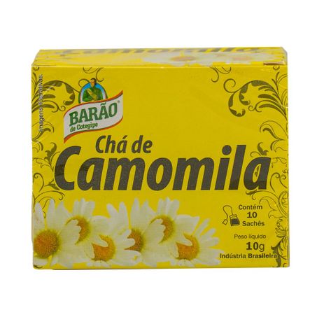 CHÁ DE CAMOMILA 10G BARÃO