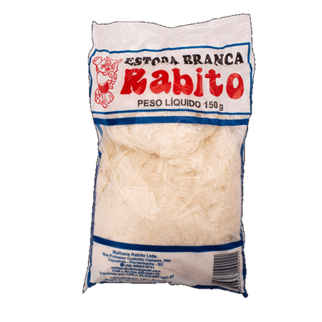 Estopa automotiva rabito pacote 150g