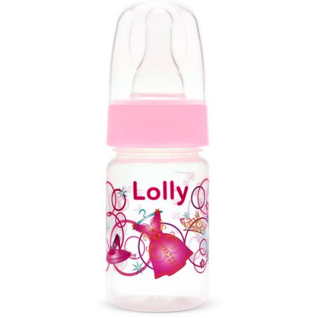 MAMADEIRA LOLLY TIP REDONDA SILICONE ROSA 150ML