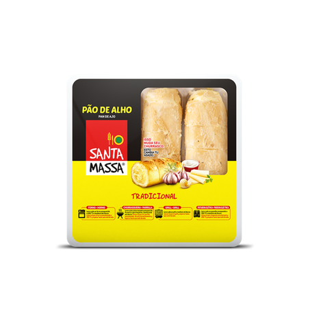 Pao de alho santa massa trad 240g