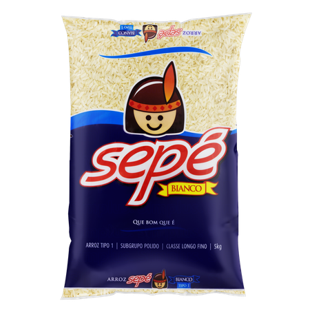 Arroz sepe branco t1 5kg
