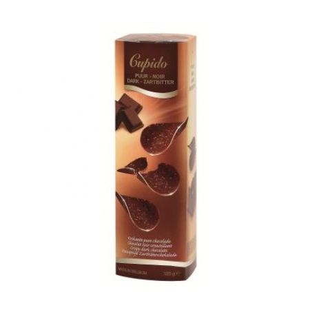 Chocolate amargo folhas cupido 125g