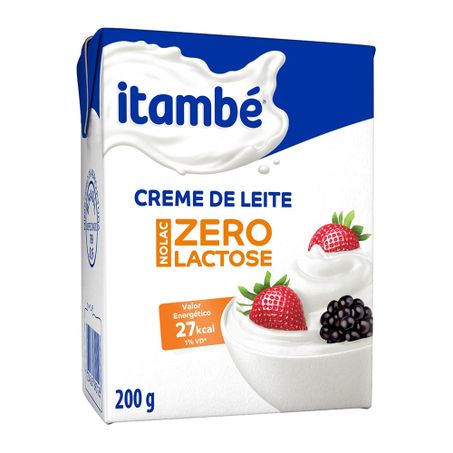 Creme leite itambe 200g zero lactose