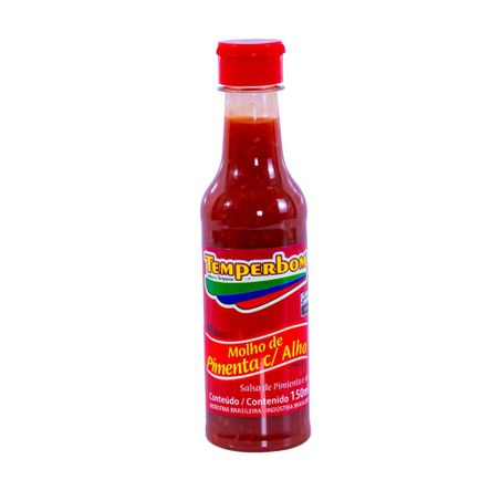 MOLHO TEMPERBOM PIM/ALHO 150ML