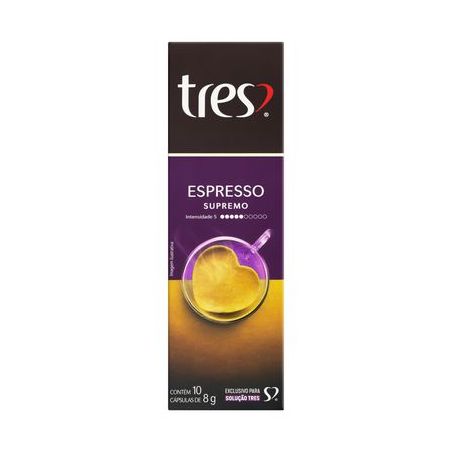 CAPS 3CORACOES CAFE ESPR.SUPR 10UN