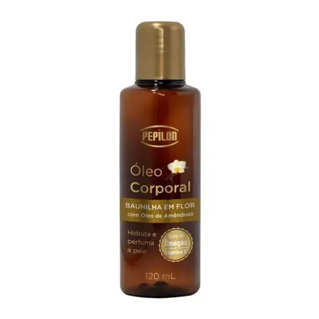Oleo Corporal Pepilon 120ml Baunilha Flor Oleo Amendoas
