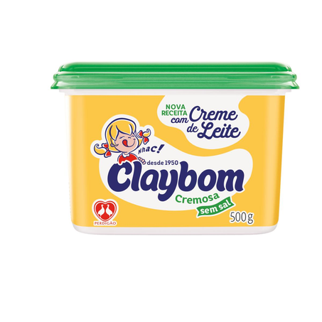 Margarina Claybom 500g - Sem Sal