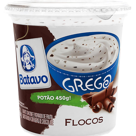 Iogurte Grego Batavo 450g - Flocos