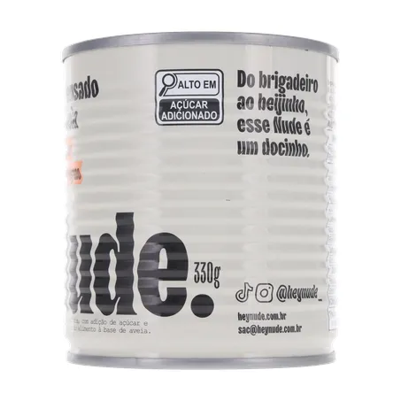 LEITE CONDENSADO DE AVEIA VEGANO NUDE 330G COM ACUCAR 360-5