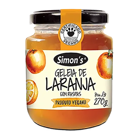 Geleia Simon's laranja com raspas 270g