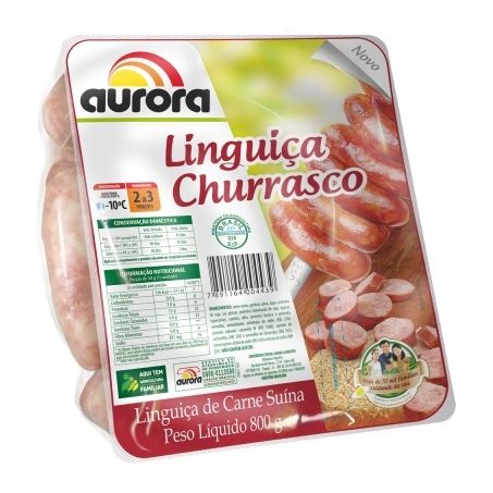 Linguiça aurora churrasco 700g