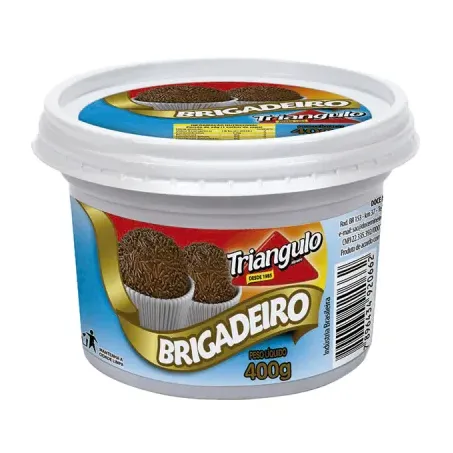 DOCE CREMOSO BRIGADEIRO TRIANGULO 400 G           