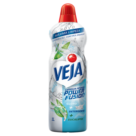 Limpador Veja 1lt Pesada Power Fusion Cloro