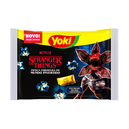 Pipoca P/microondas Yoki Stranger Things 140g | Andorinha Hiper Center