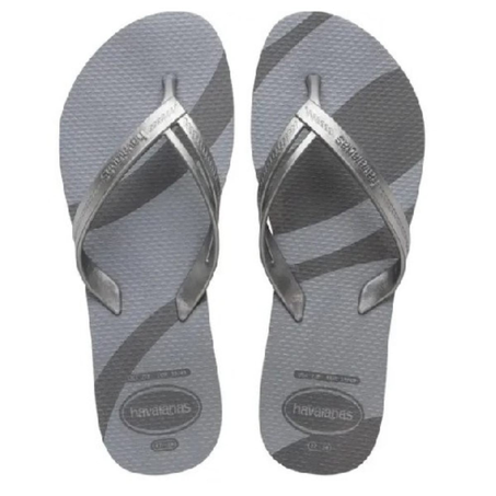 Sandália Havaianas Elegance Print Grafite 35/36