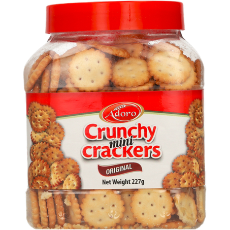 BISCOITO ADORO CRACKER CRUNCHY MI ORIGINAL 227G