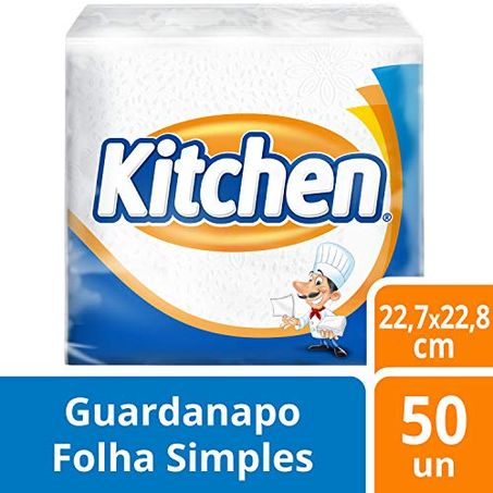 Guardanapo de Papel Kitchen Pacote 50 Un 22,7cm X 22,8cm