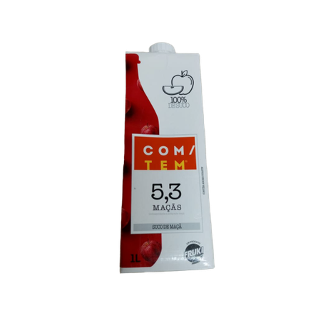 Suco com/tem 1l caixa maçã