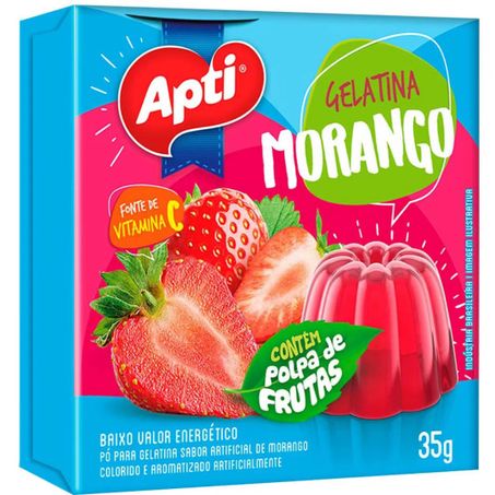Gelatina apti 20g morango