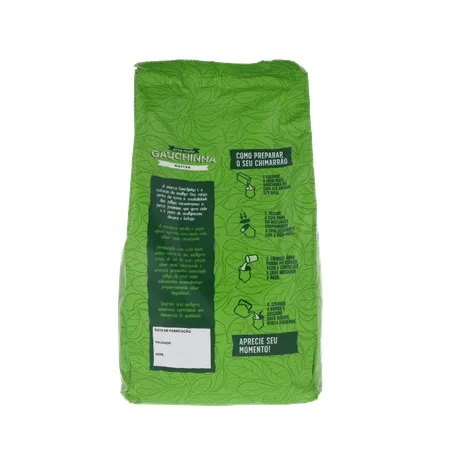 Erva-mate gauchinha nativa pacote 1kg 360-2