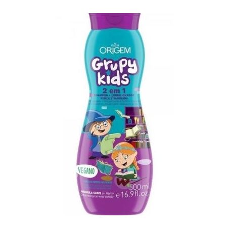 Shampoo infantil 2x1 força vitaminada nazca 500ml
