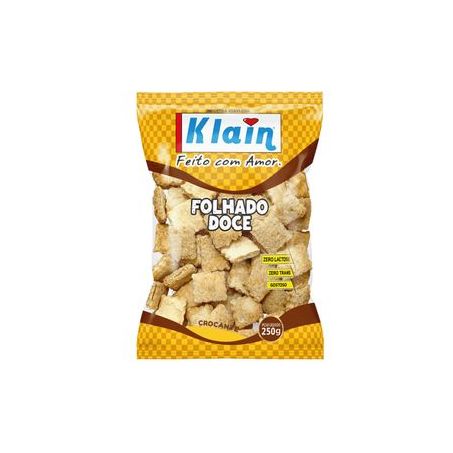 Biscoito Klain Folhado Doce 250G