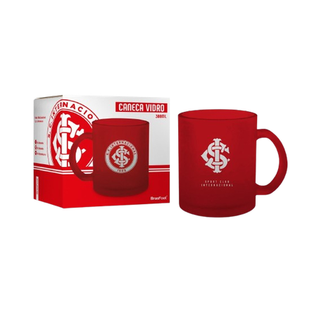 BRASFOOT CANECA VIDRO DIAMOND METALIC TIMES INTER 