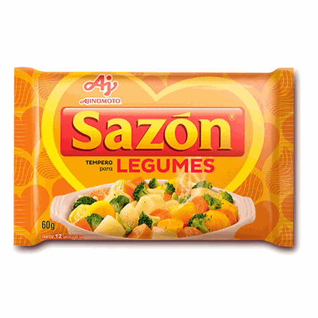 Tempero sazón 60g legumes