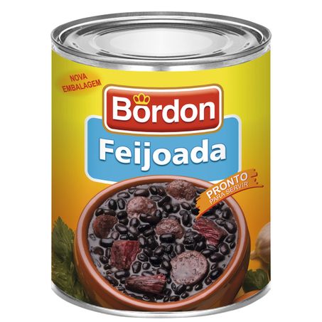 FEIJOADA BORDON 830G LATA