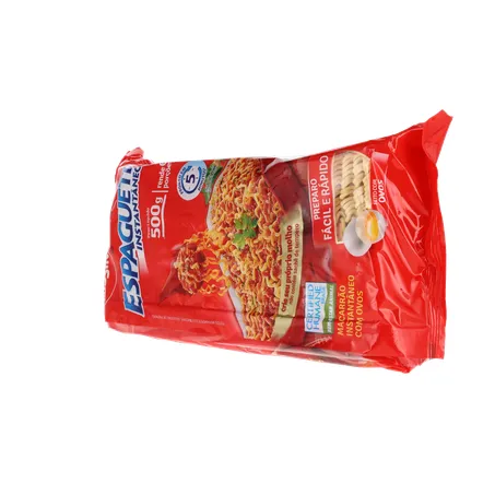 MASSA NISSIN ESPAGUETE C/OVOS T5 500G 360-22