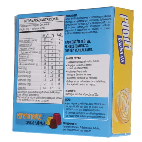 PUDIM APTI BAUNILHA 50G 360-22