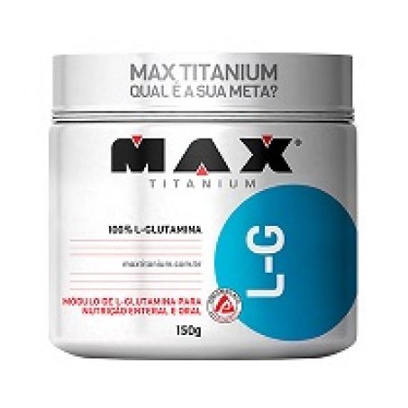Suplemento Alimentar Max Titanium Glutamina 150g