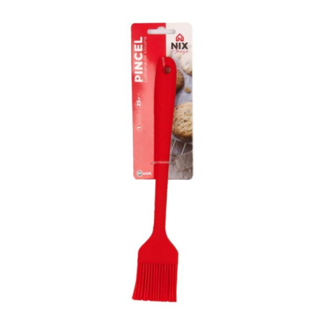 Pincel Nix House Silicone Multiuso Vermelho 25.5C
