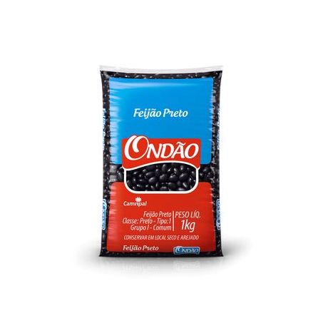 Feijão Preto Ondão Tp1 1kg