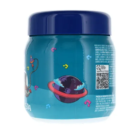 GEL FIXADOR INFANTIL TRÁ LÁ LÁ KIDS MEGA FIXAÇÃO POTE 250G 360-10